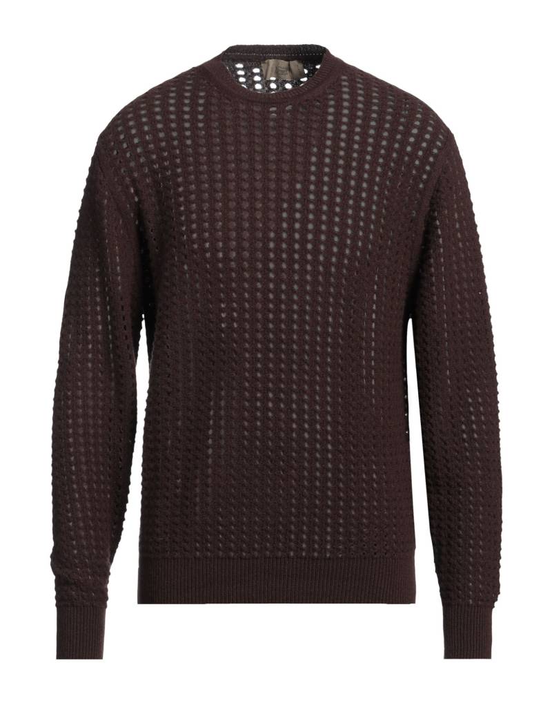 MAISON FLÂNEUR Pullover Herren Schokobraun von MAISON FLÂNEUR