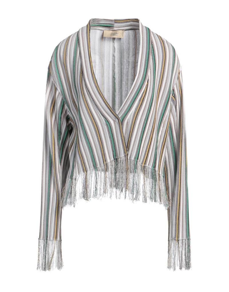 MAISON FLÂNEUR Strickjacke Damen Weiß von MAISON FLÂNEUR