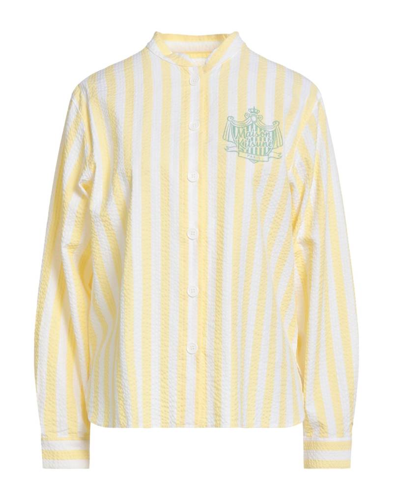 MAISON KITSUNÉ Hemd Damen Gelb von MAISON KITSUNÉ