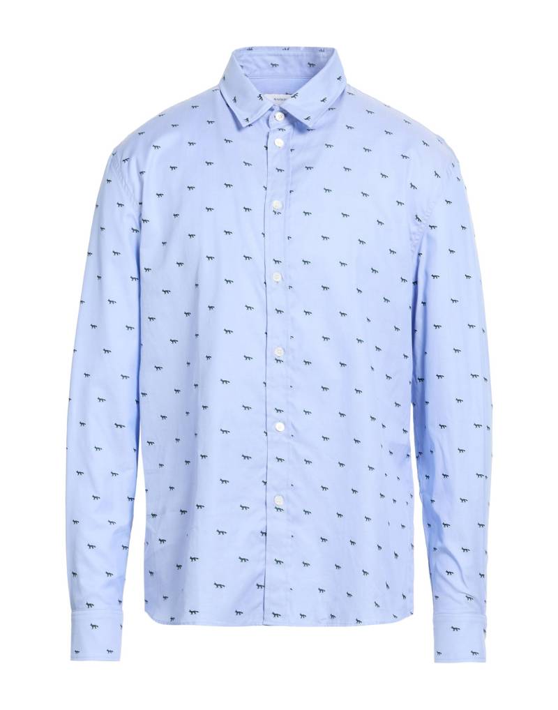 MAISON KITSUNÉ Hemd Herren Hellblau von MAISON KITSUNÉ