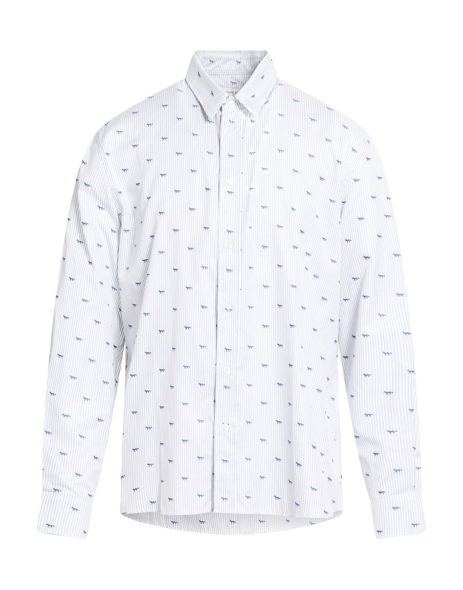 MAISON KITSUNÉ Hemd Herren Hellgrau von MAISON KITSUNÉ