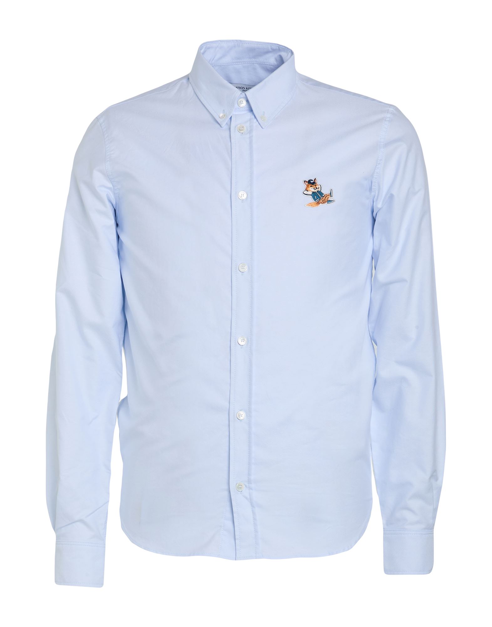 MAISON KITSUNÉ Hemd Herren Himmelblau von MAISON KITSUNÉ