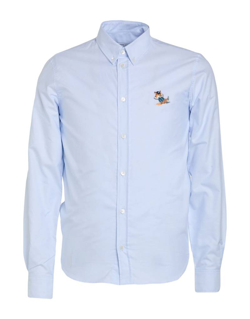 MAISON KITSUNÉ Hemd Herren Himmelblau von MAISON KITSUNÉ