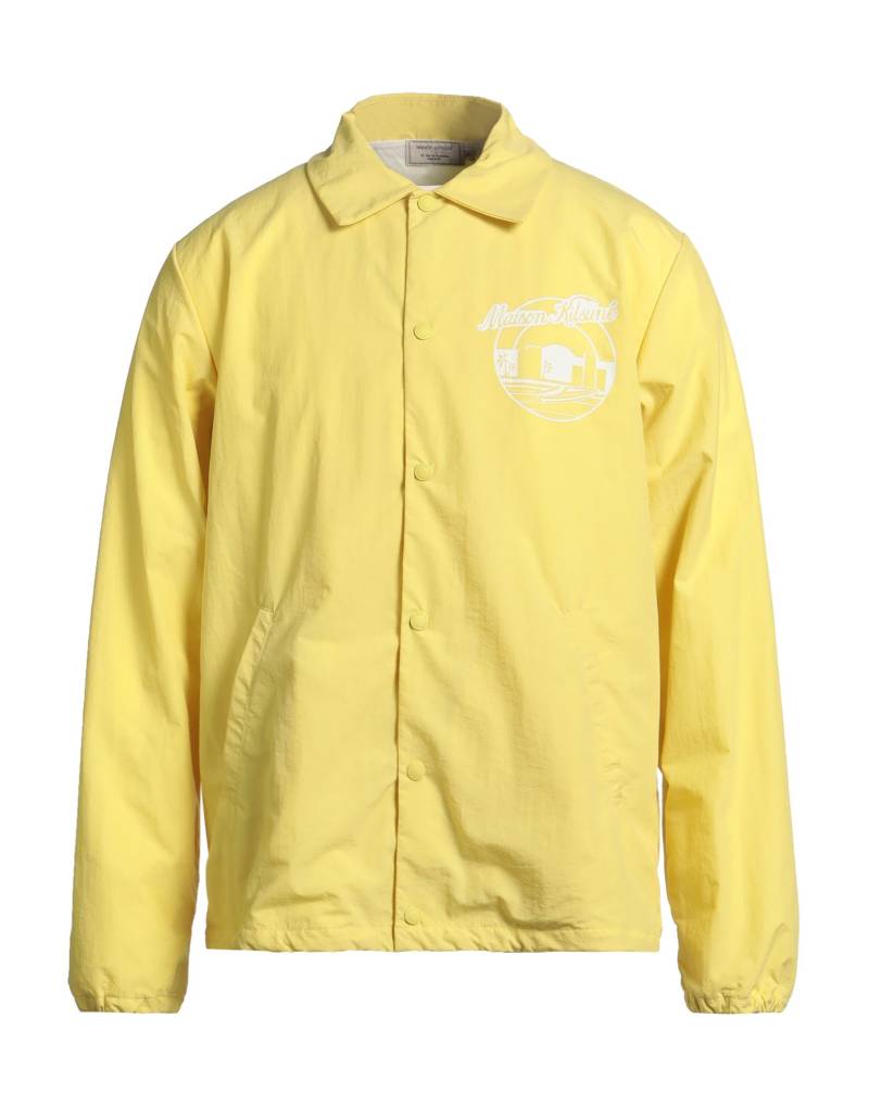 MAISON KITSUNÉ Jacke & Anorak Herren Gelb von MAISON KITSUNÉ