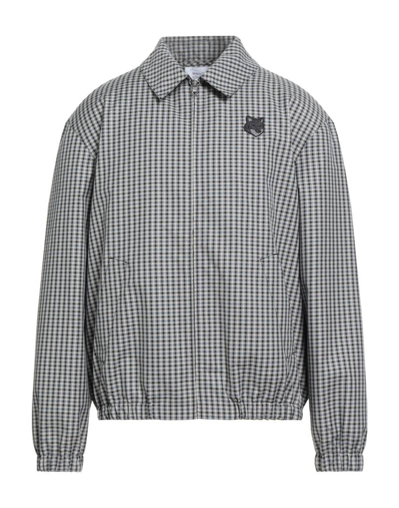 MAISON KITSUNÉ Jacke & Anorak Herren Grau von MAISON KITSUNÉ