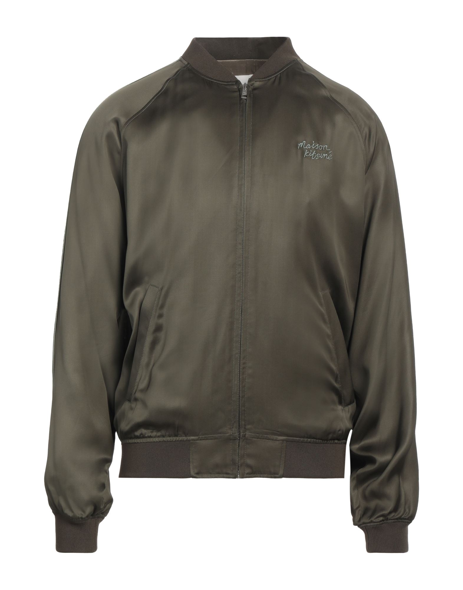 MAISON KITSUNÉ Jacke & Anorak Herren Militärgrün von MAISON KITSUNÉ
