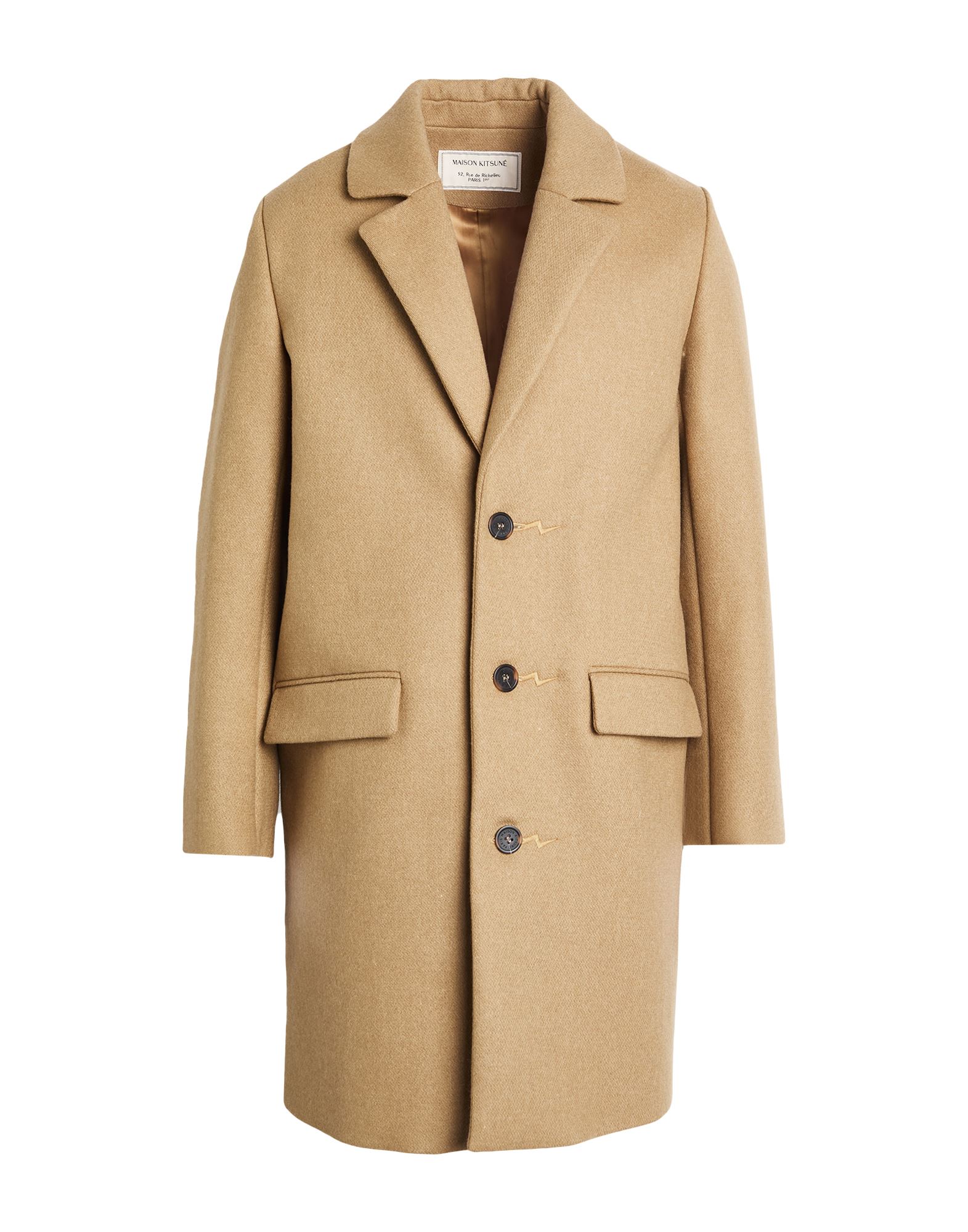 MAISON KITSUNÉ Mantel Herren Sand von MAISON KITSUNÉ