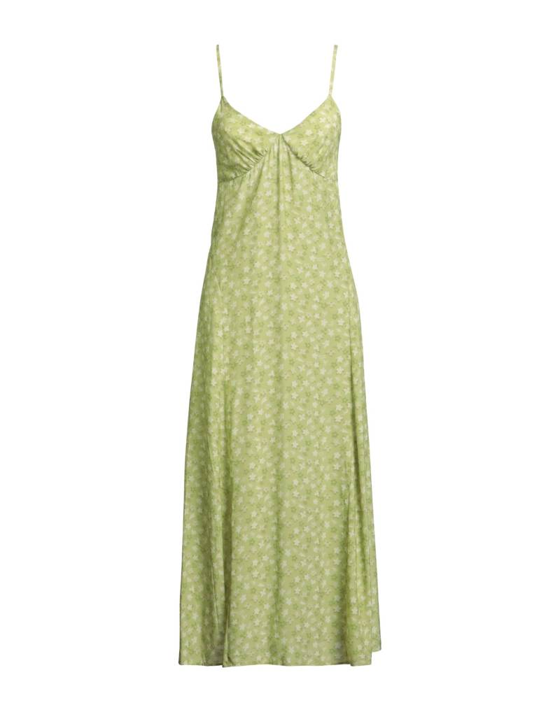 MAISON KITSUNÉ Maxi-kleid Damen Limettengrün von MAISON KITSUNÉ