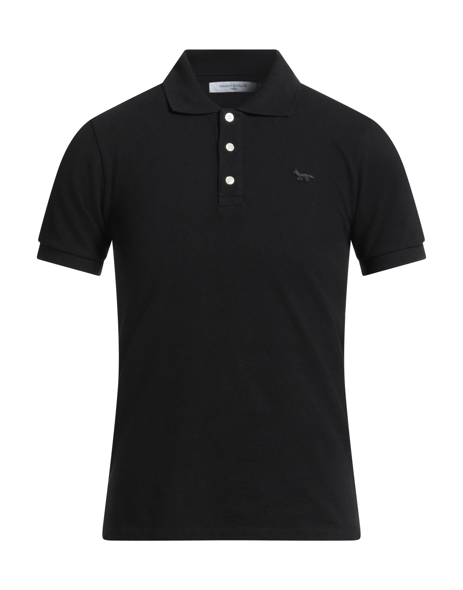 MAISON KITSUNÉ Poloshirt Herren Schwarz MAISON KITSUNÉ Poloshirt Herren Schwarz von MAISON KITSUNÉ