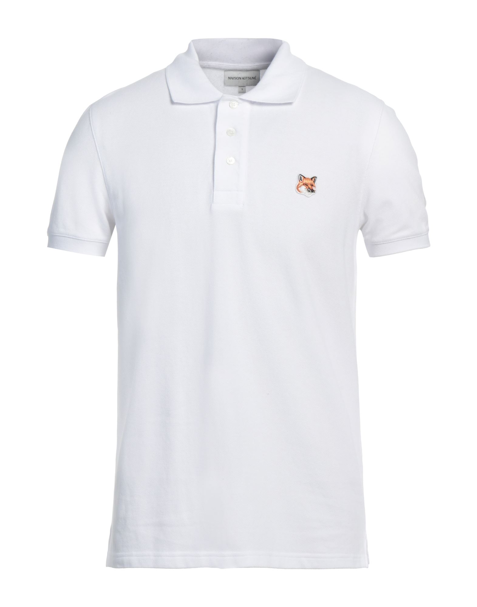 MAISON KITSUNÉ Poloshirt Herren Weiß von MAISON KITSUNÉ