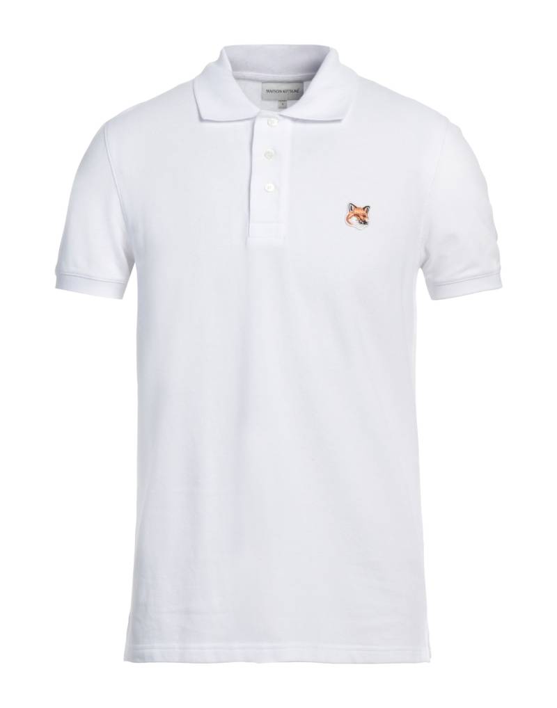 MAISON KITSUNÉ Poloshirt Herren Weiß von MAISON KITSUNÉ
