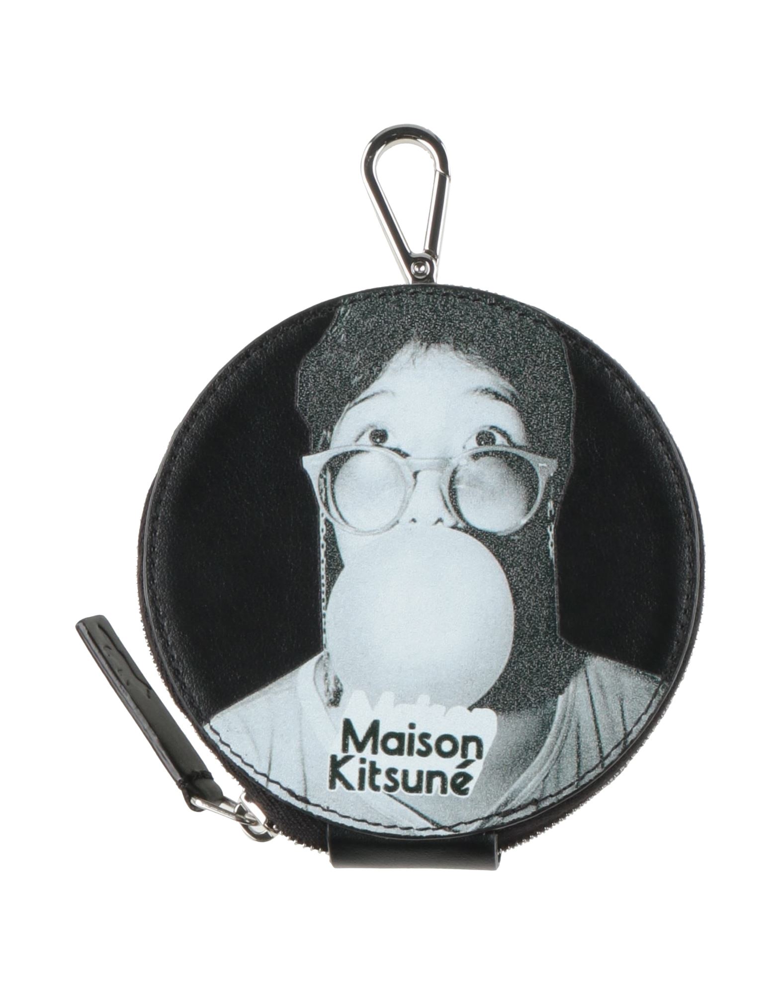 MAISON KITSUNÉ Portemonnaie Damen Schwarz von MAISON KITSUNÉ