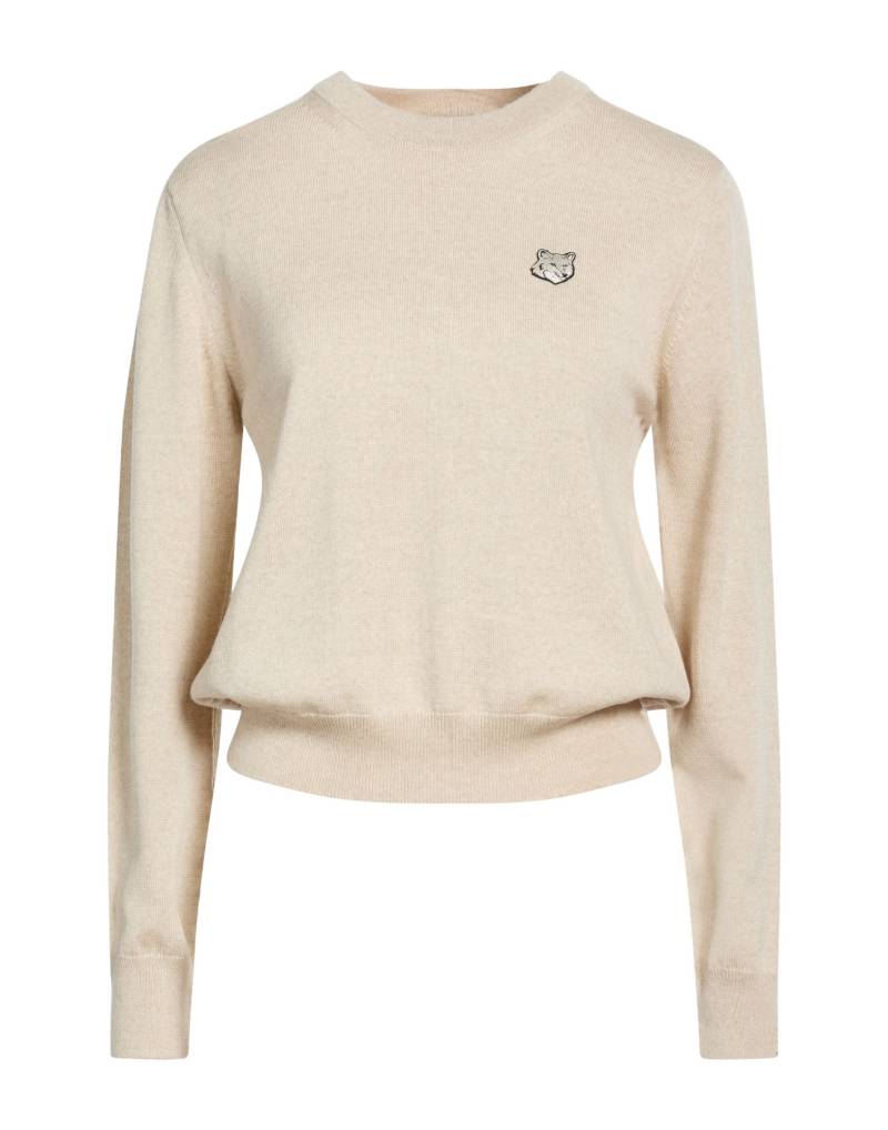 MAISON KITSUNÉ Pullover Damen Beige von MAISON KITSUNÉ