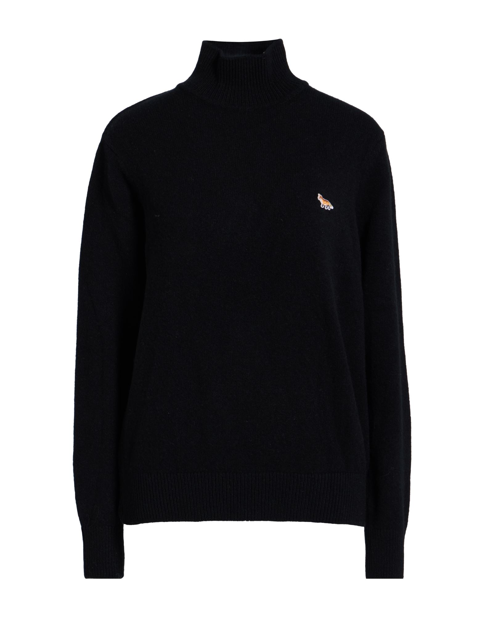 MAISON KITSUNÉ Rollkragenpullover Damen Schwarz von MAISON KITSUNÉ