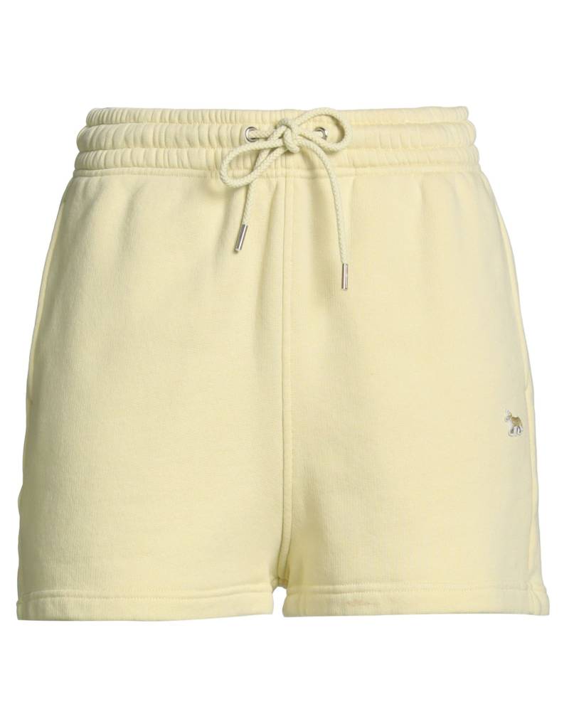 MAISON KITSUNÉ Shorts & Bermudashorts Damen Pastellgelb MAISON KITSUNÉ Shorts & Bermudashorts Damen Pastellgelb von MAISON KITSUNÉ