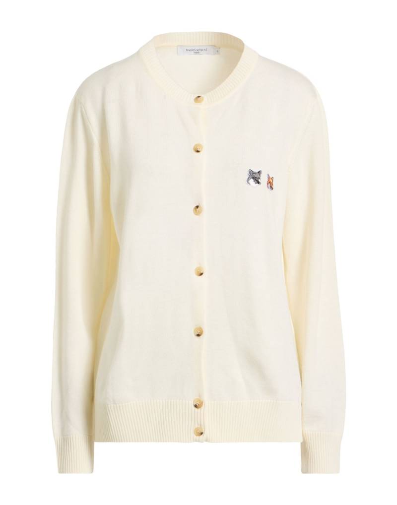 MAISON KITSUNÉ Strickjacke Damen Elfenbein von MAISON KITSUNÉ