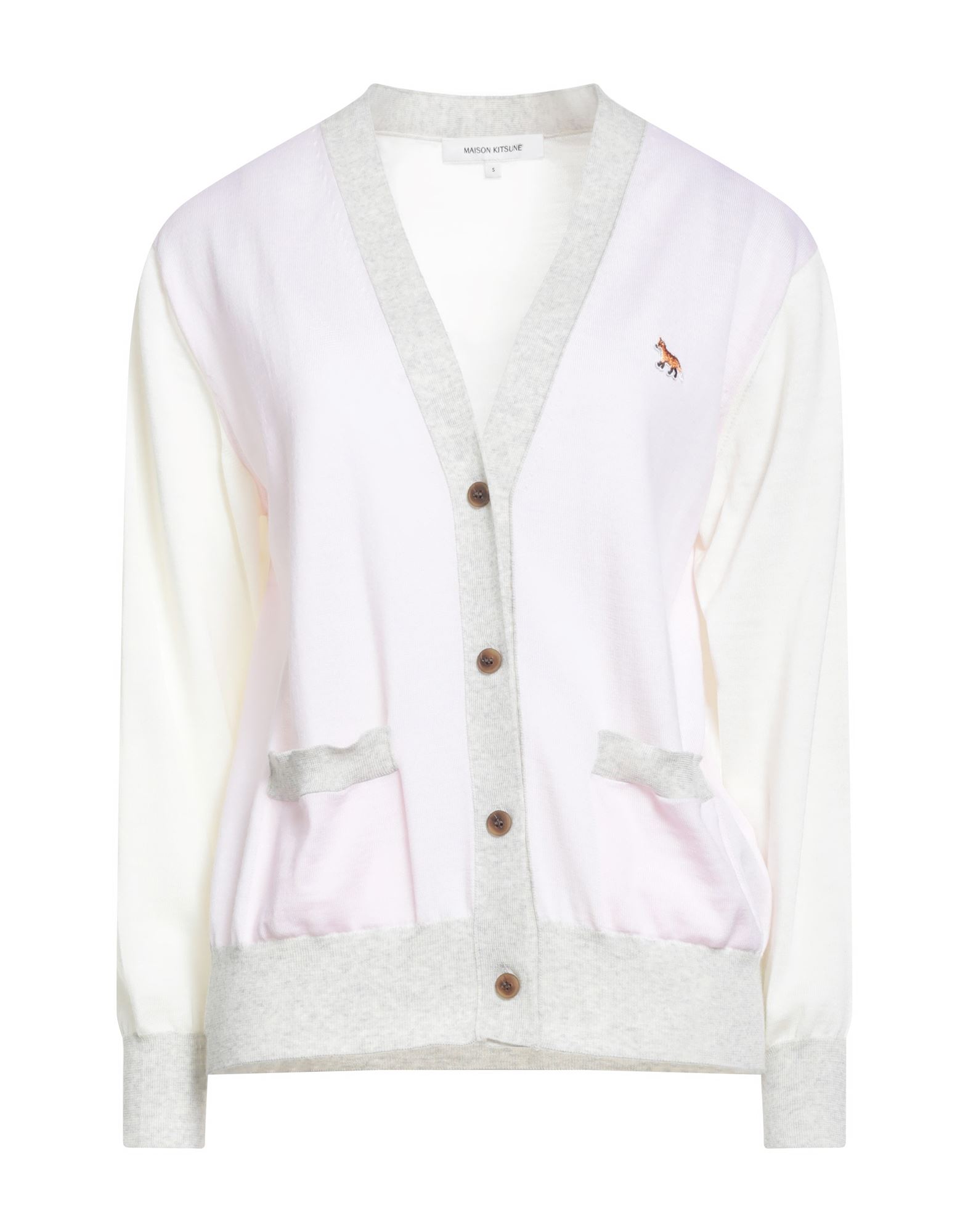 MAISON KITSUNÉ Strickjacke Damen Hellrosa von MAISON KITSUNÉ