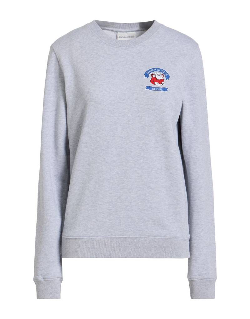 MAISON KITSUNÉ Sweatshirt Damen Hellgrau von MAISON KITSUNÉ