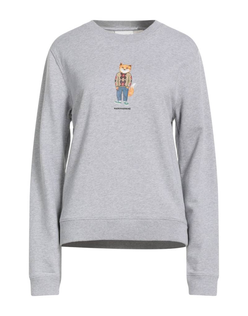 MAISON KITSUNÉ Sweatshirt Damen Hellgrau von MAISON KITSUNÉ