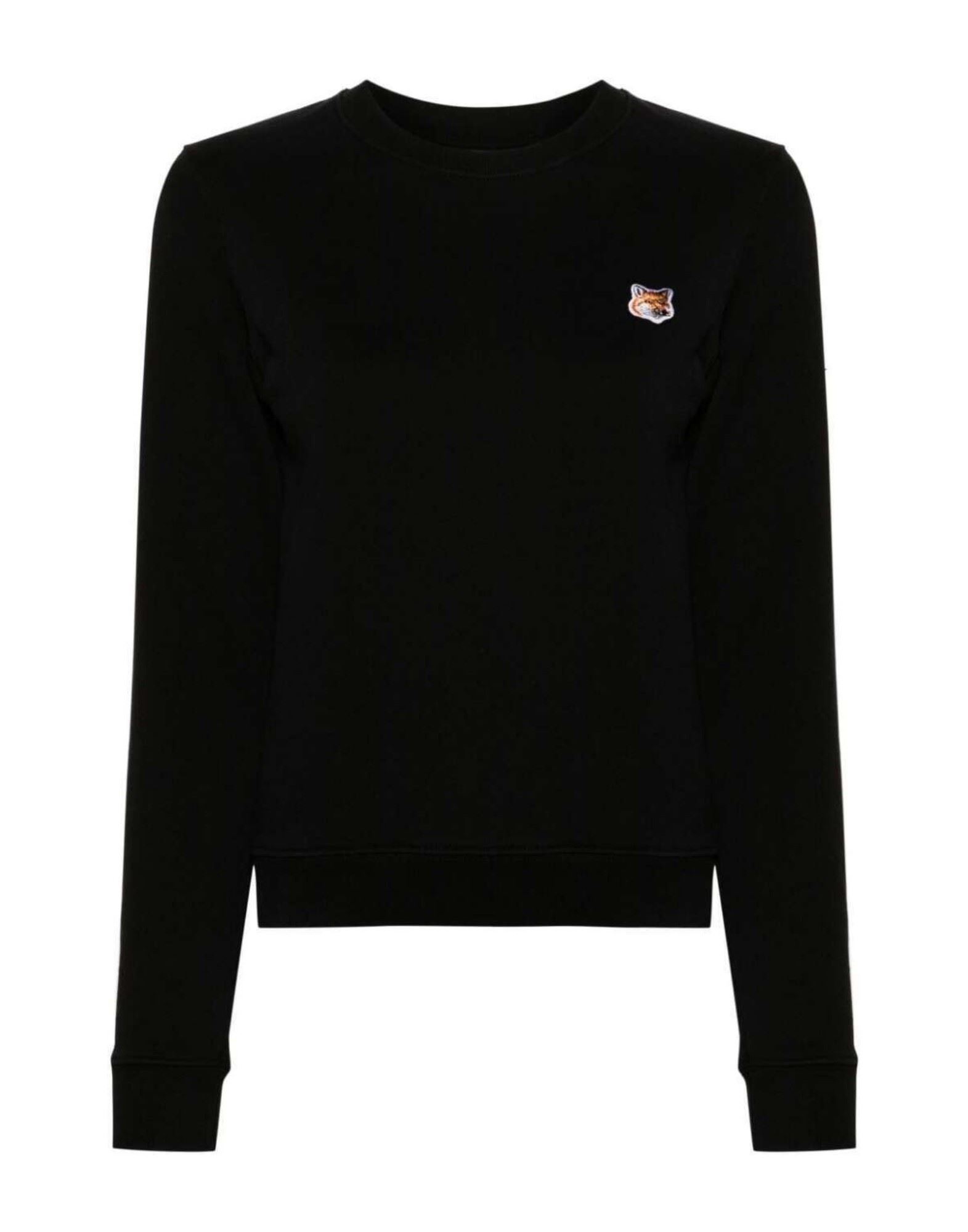 MAISON KITSUNÉ Sweatshirt Damen Schwarz von MAISON KITSUNÉ