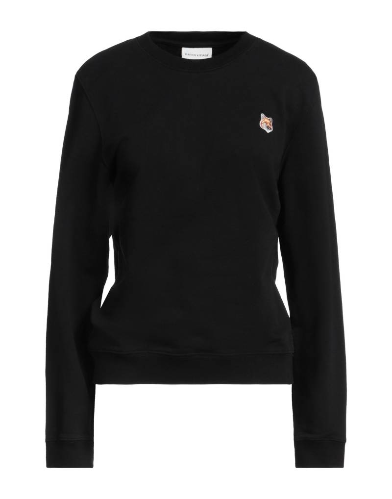 MAISON KITSUNÉ Sweatshirt Damen Schwarz von MAISON KITSUNÉ