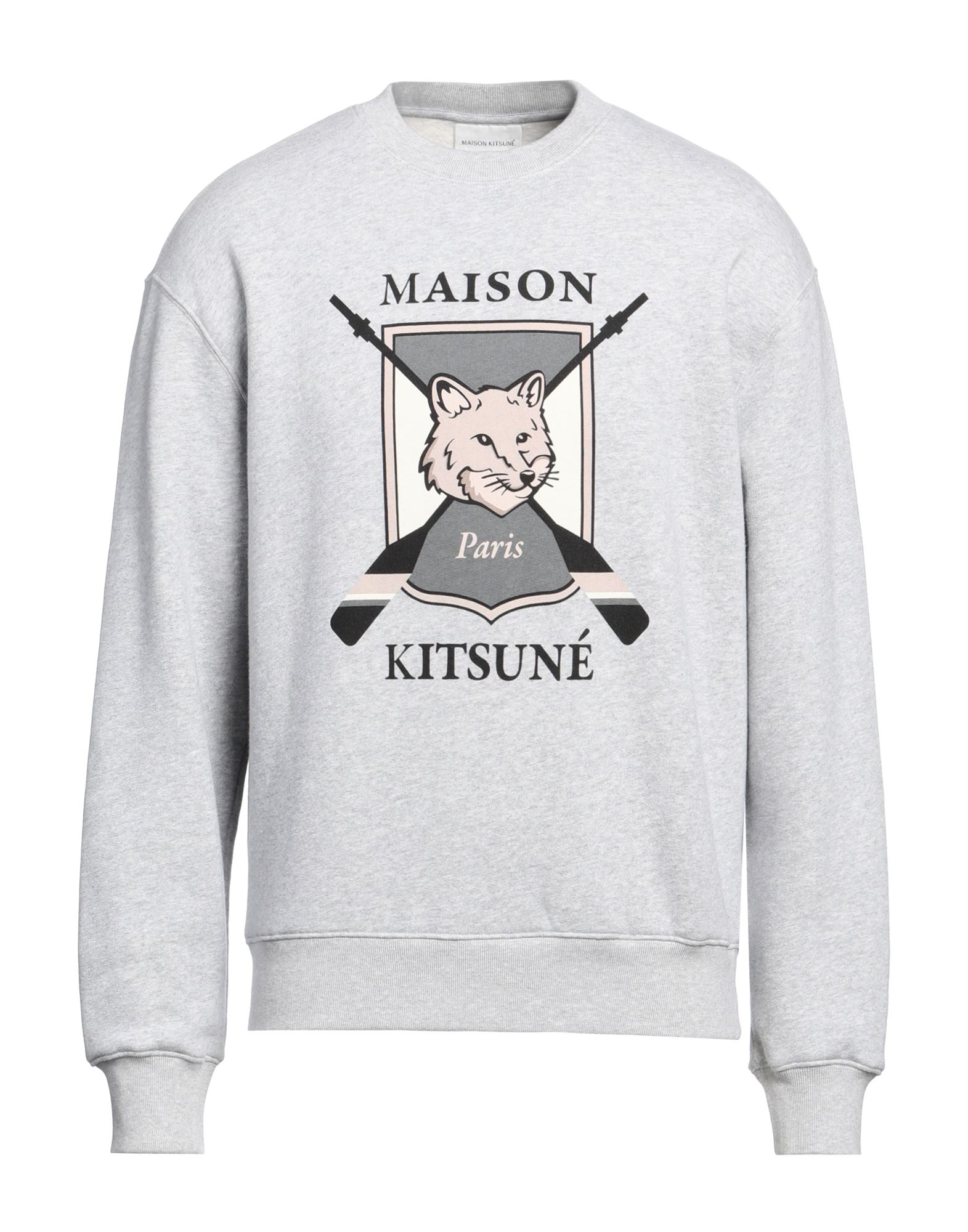 MAISON KITSUNÉ Sweatshirt Herren Hellgrau von MAISON KITSUNÉ