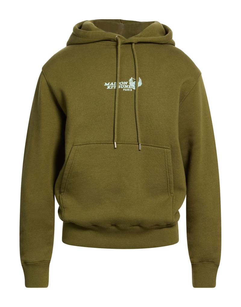 MAISON KITSUNÉ Sweatshirt Herren Militärgrün von MAISON KITSUNÉ