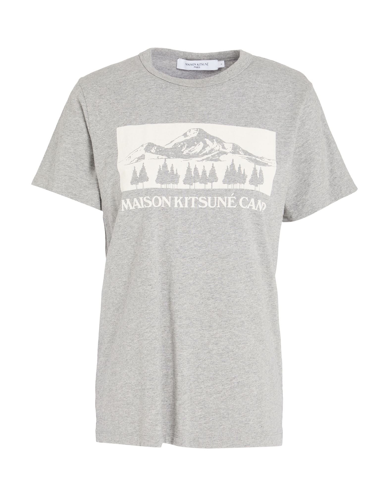 MAISON KITSUNÉ T-shirts Damen Grau von MAISON KITSUNÉ