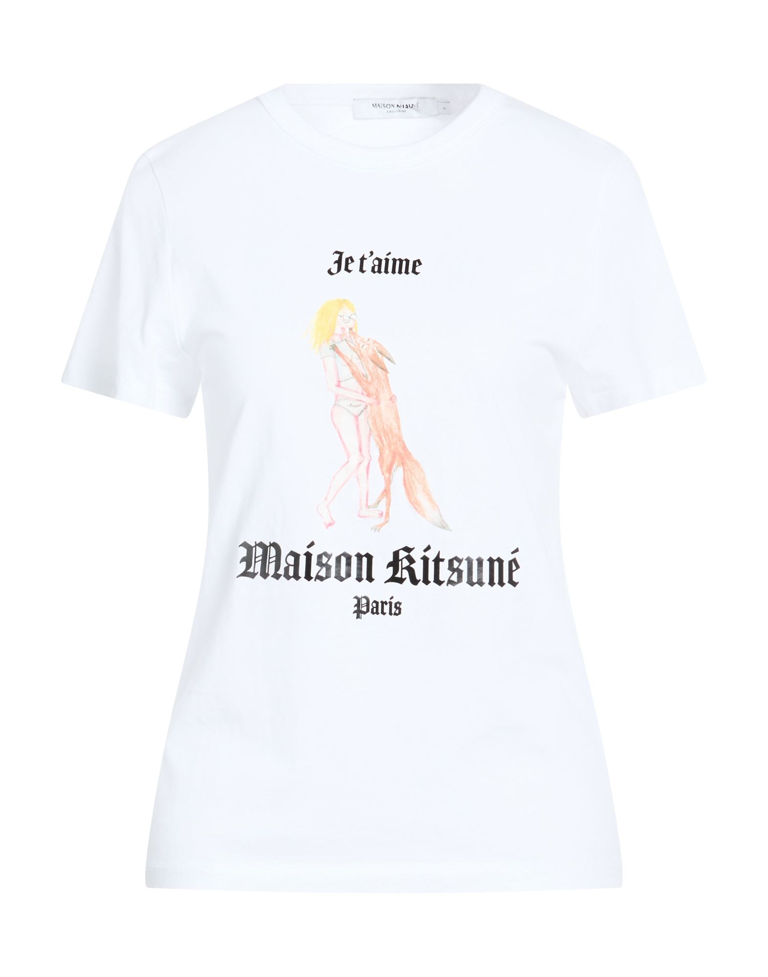 MAISON KITSUNÉ T-shirts Damen Weiß von MAISON KITSUNÉ