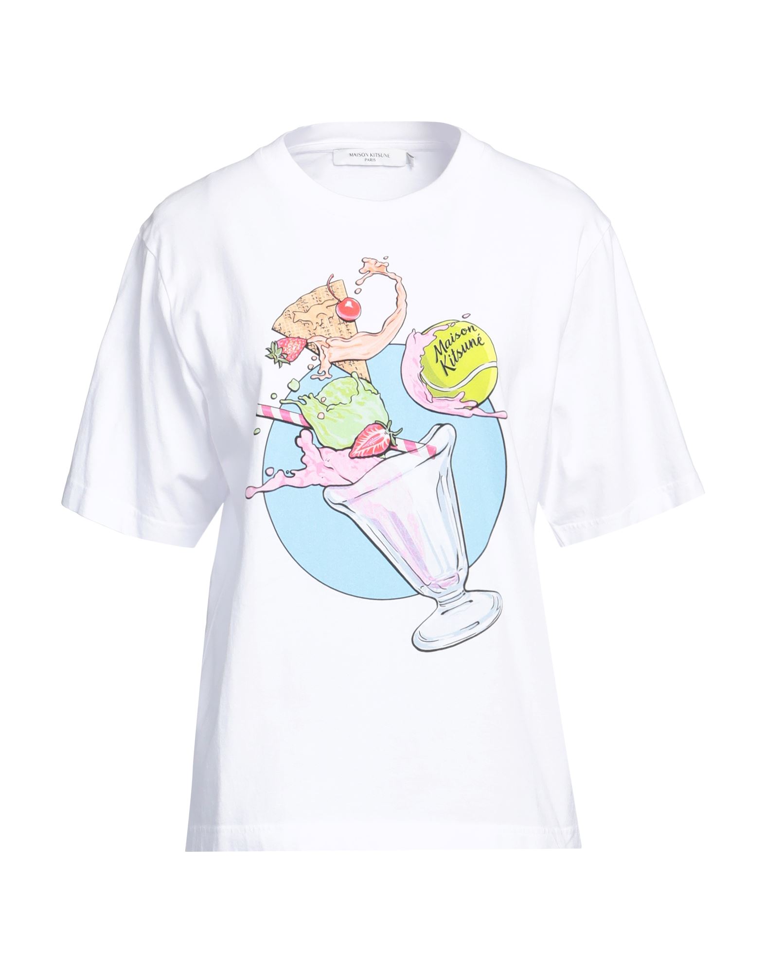 MAISON KITSUNÉ T-shirts Damen Weiß von MAISON KITSUNÉ