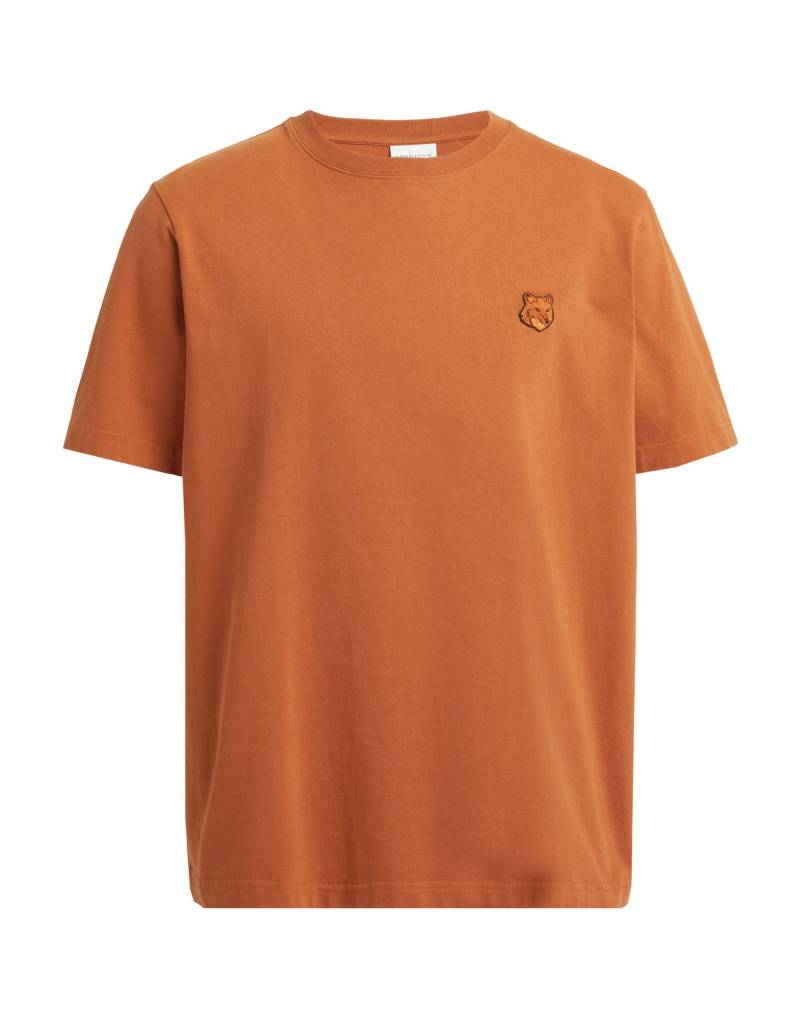 MAISON KITSUNÉ T-shirts Herren Lederfarben von MAISON KITSUNÉ