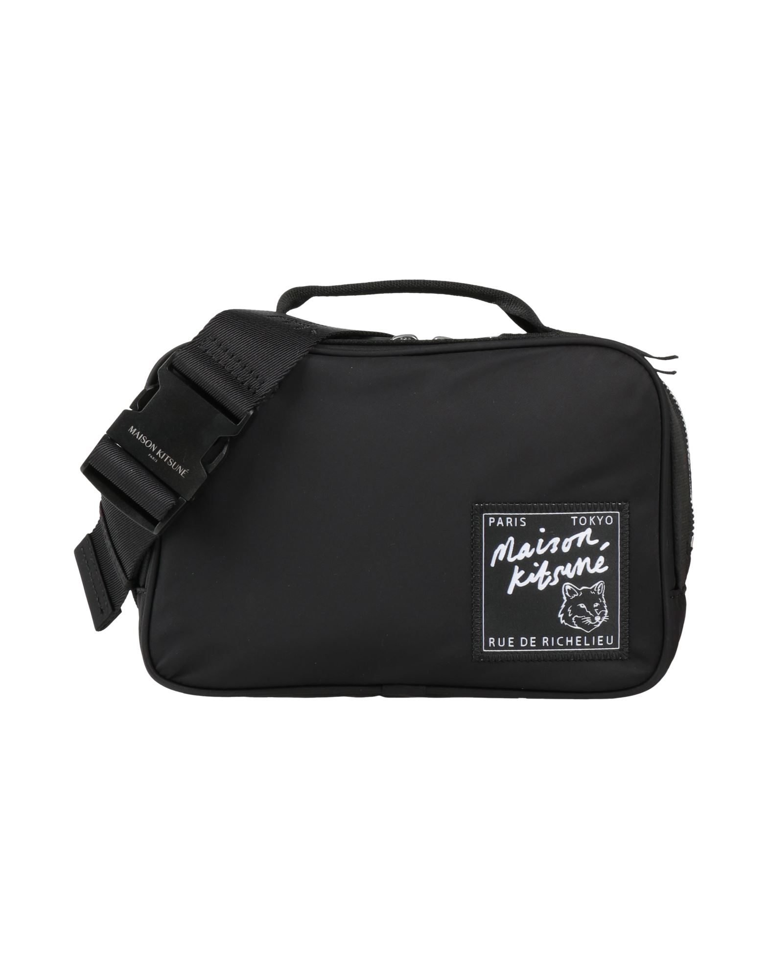 MAISON KITSUNÉ Umhängetasche Herren Schwarz von MAISON KITSUNÉ