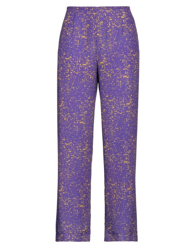 MAISON LAVINIATURRA Hose Damen Violett von MAISON LAVINIATURRA