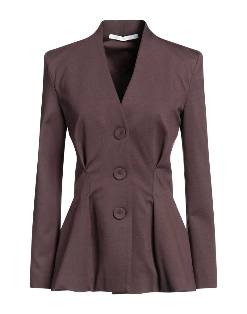 MAISON LAVINIATURRA Jacke & Anorak Damen Braun von MAISON LAVINIATURRA