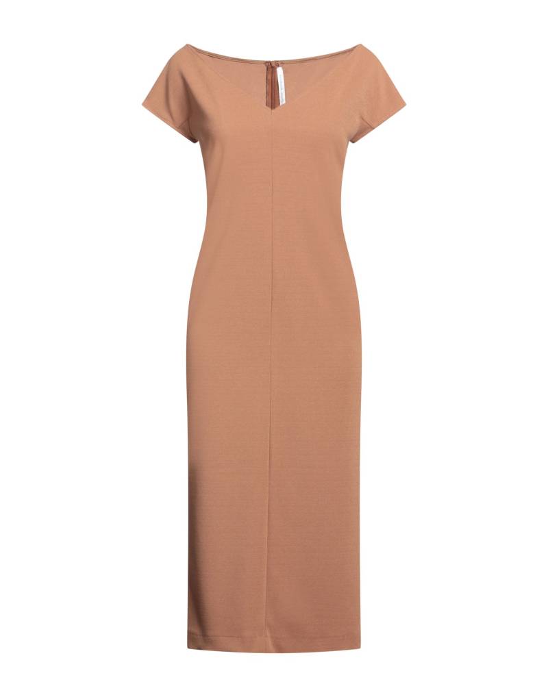 MAISON LAVINIATURRA Midi-kleid Damen Kamel von MAISON LAVINIATURRA