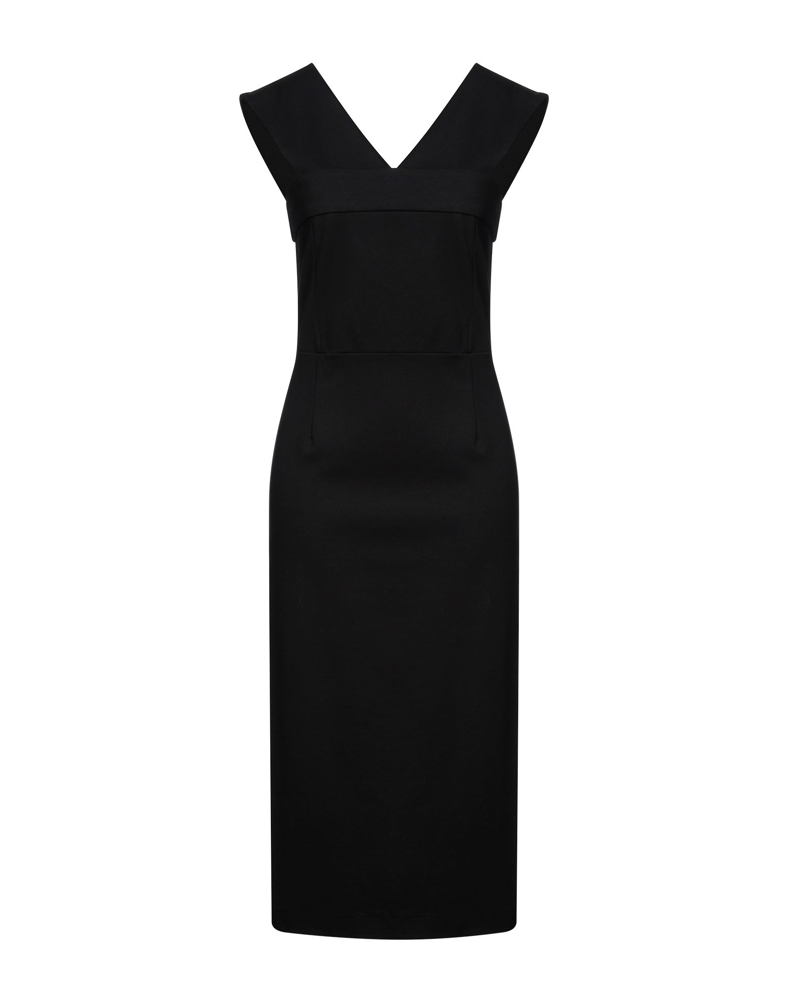 MAISON LAVINIATURRA Midi-kleid Damen Schwarz von MAISON LAVINIATURRA