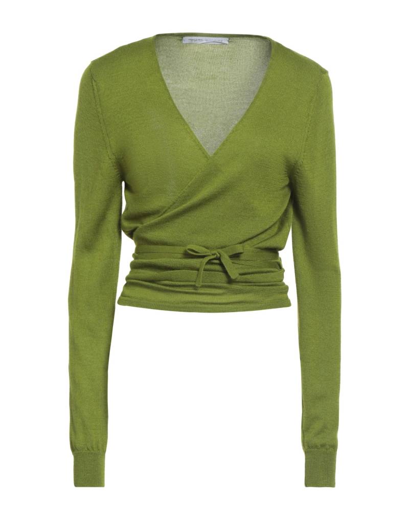 MAISON LAVINIATURRA Wickelpullover Damen Limettengrün von MAISON LAVINIATURRA