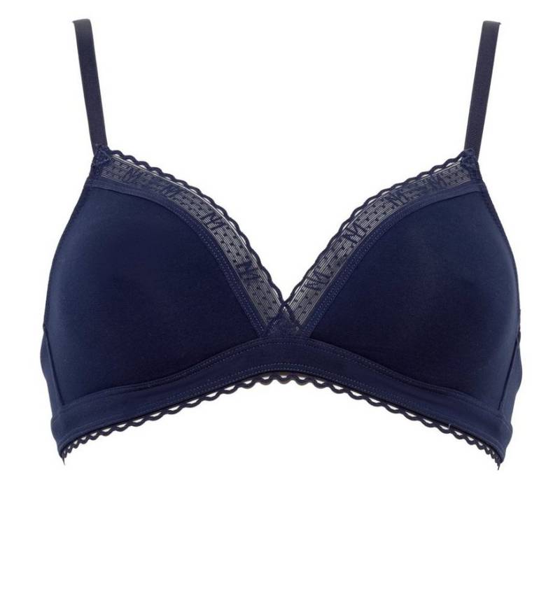 MAISON LEJABY Triangel-BH MAISONLEJABY La Petite Lejaby Triangle BH bügellos outremer von MAISON LEJABY