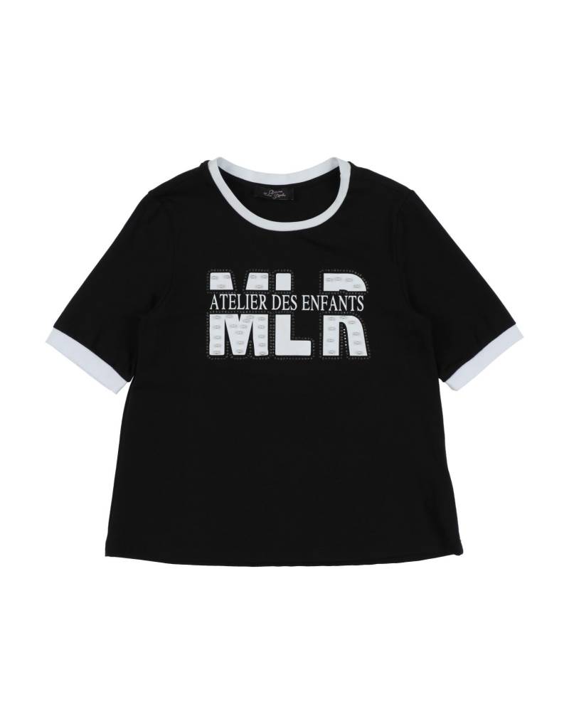 MAISON LES ROUCHES T-shirts Kinder Schwarz von MAISON LES ROUCHES