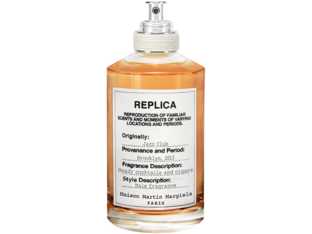 MAISON MARGIELA Eau de Toilette Replica Jazz Club EdT Nat. Spray, Herrenduft von MAISON MARGIELA