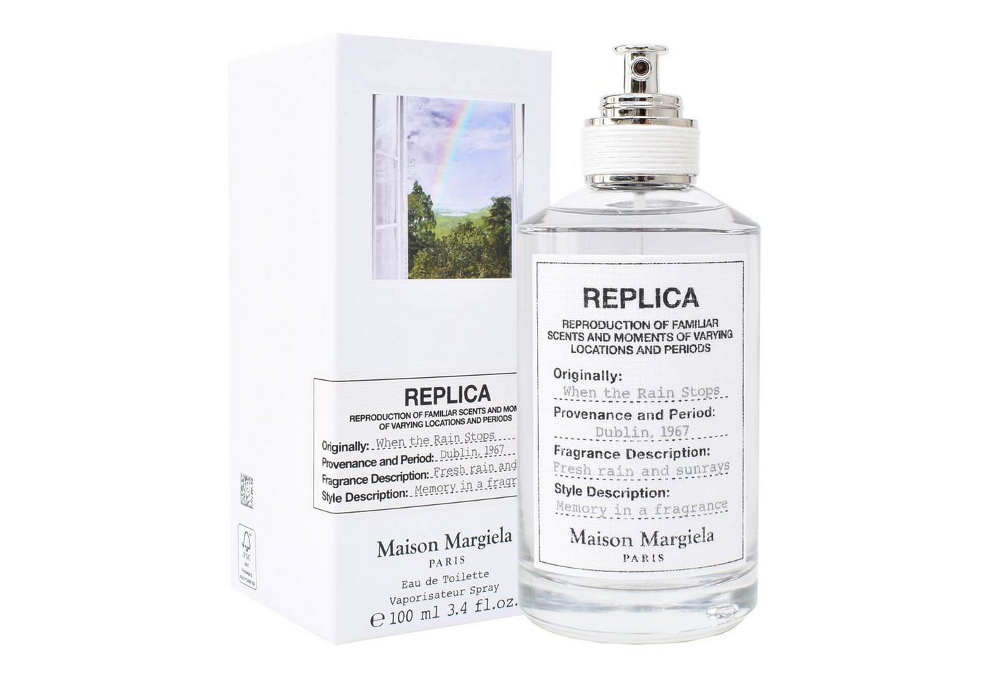 MAISON MARGIELA Eau de Toilette Replica When the Rain Stops 100 ml Damen von MAISON MARGIELA