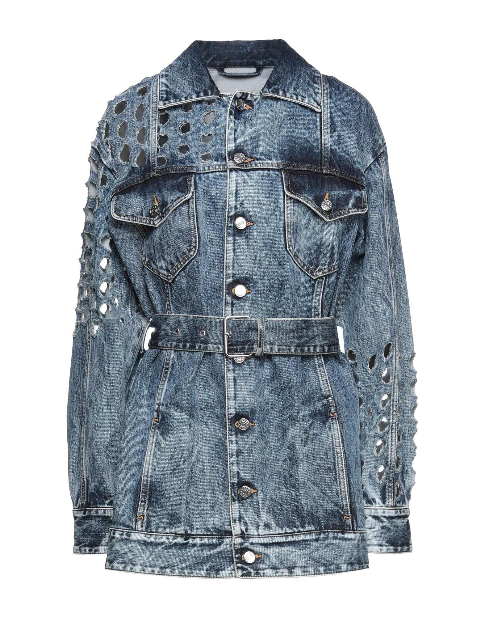 MAISON MARGIELA Jeansjacke/-mantel Damen Blau von MAISON MARGIELA