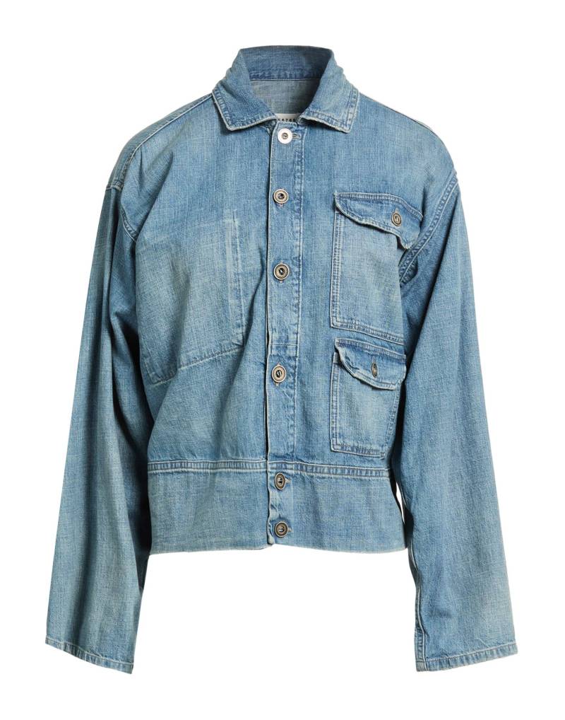 MAISON MARGIELA Jeansjacke/-mantel Damen Blau von MAISON MARGIELA