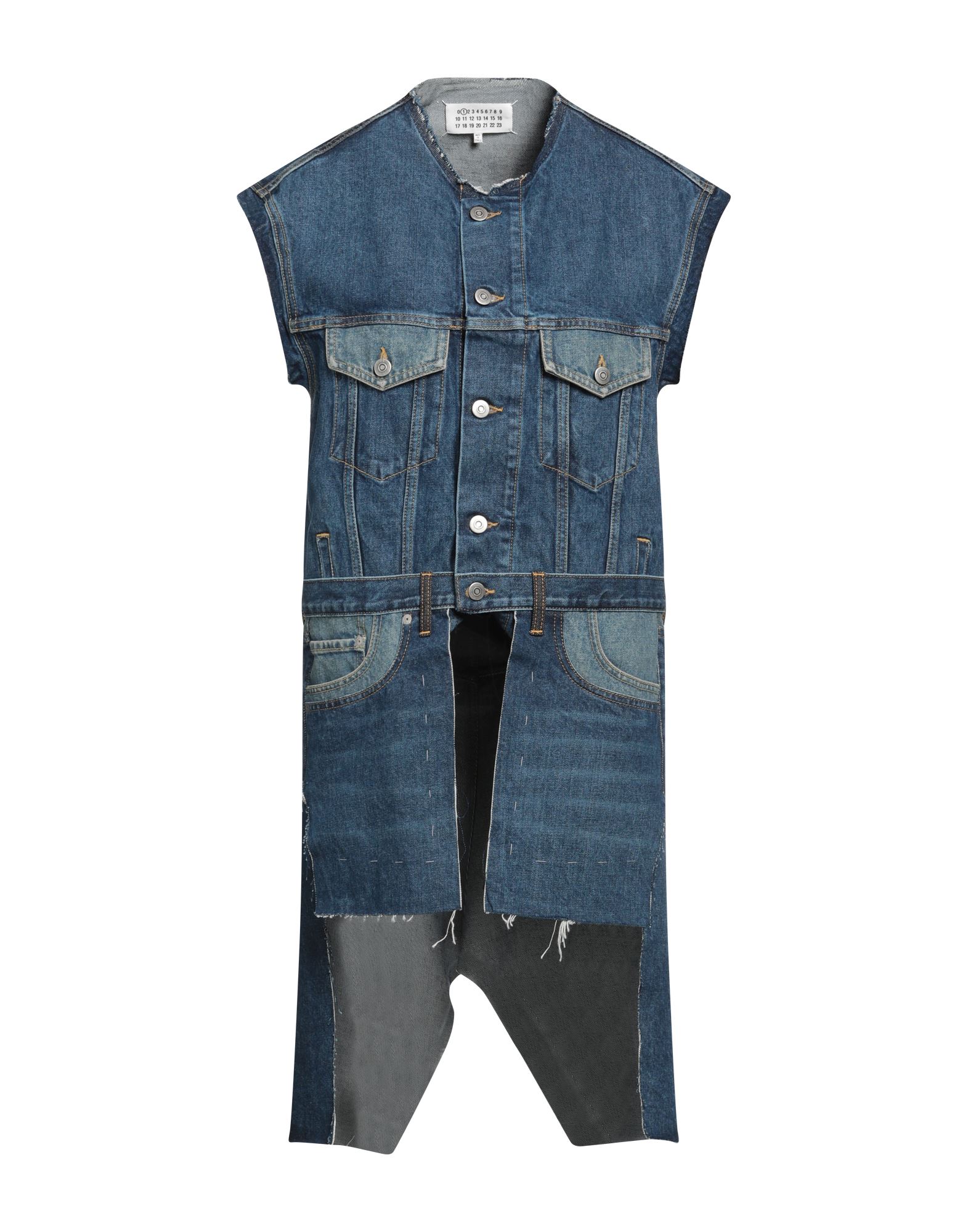 MAISON MARGIELA Jeansjacke/-mantel Damen Blau von MAISON MARGIELA