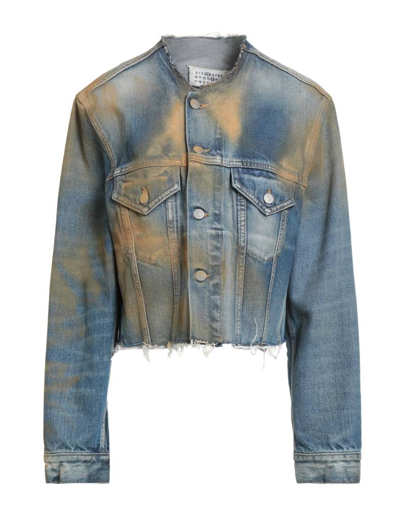 MAISON MARGIELA Jeansjacke/-mantel Damen Blau von MAISON MARGIELA