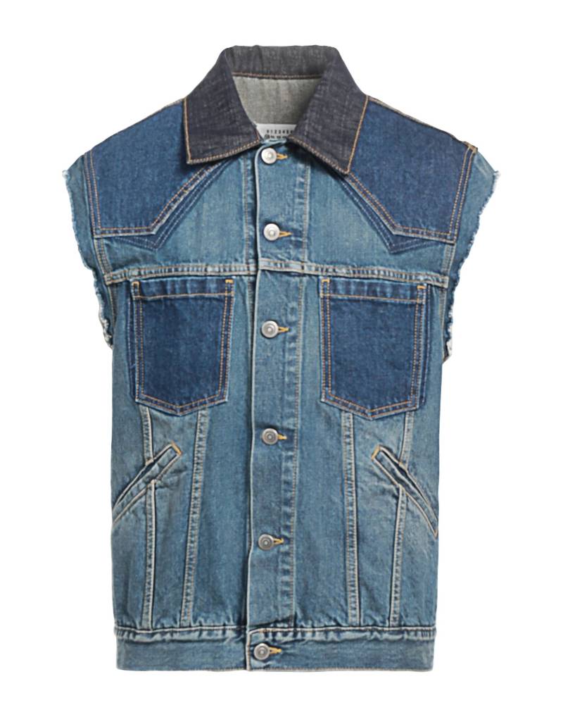 MAISON MARGIELA Jeansjacke/-mantel Herren Blau von MAISON MARGIELA