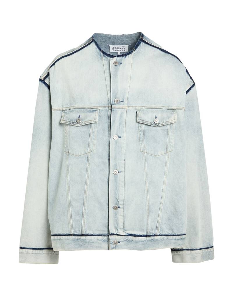 MAISON MARGIELA Jeansjacke/-mantel Herren Blau von MAISON MARGIELA