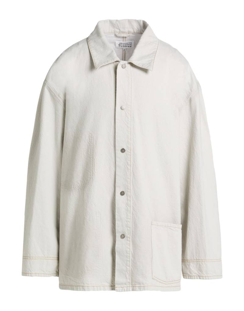 MAISON MARGIELA Jeansjacke/-mantel Herren Hellgrau von MAISON MARGIELA