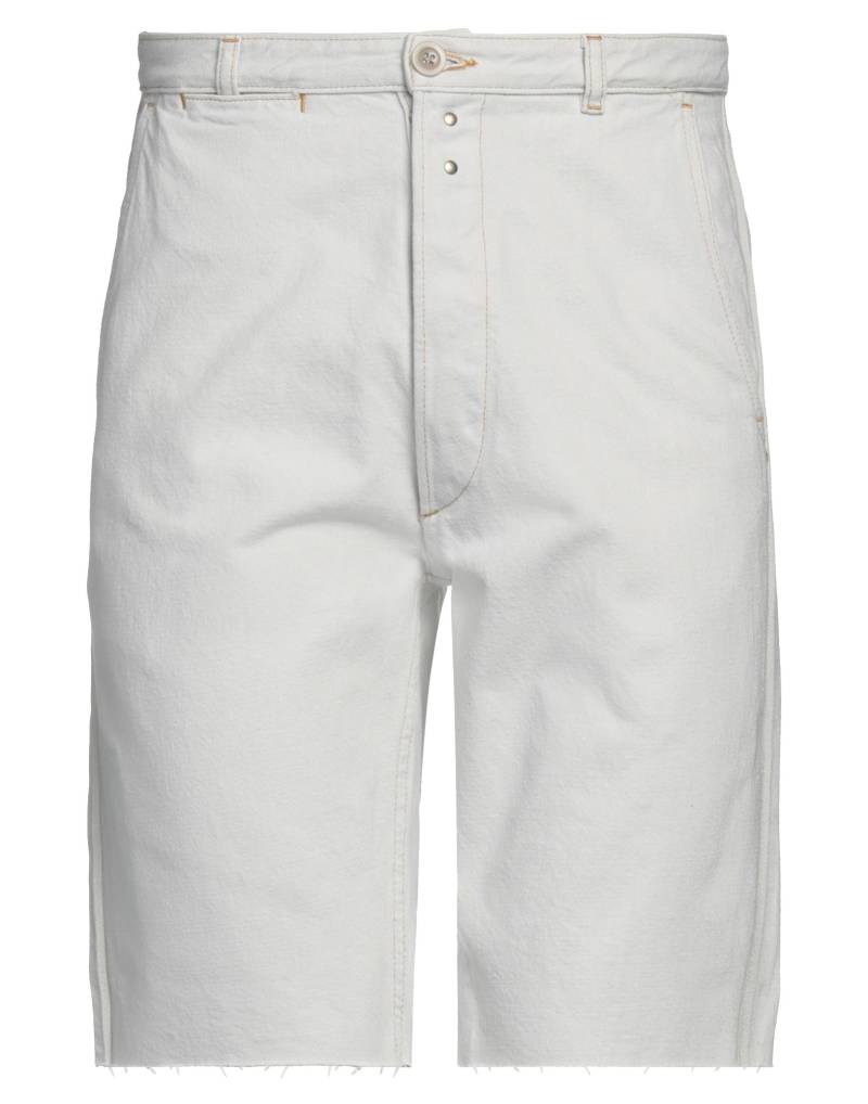 MAISON MARGIELA Jeansshorts Herren Off white von MAISON MARGIELA