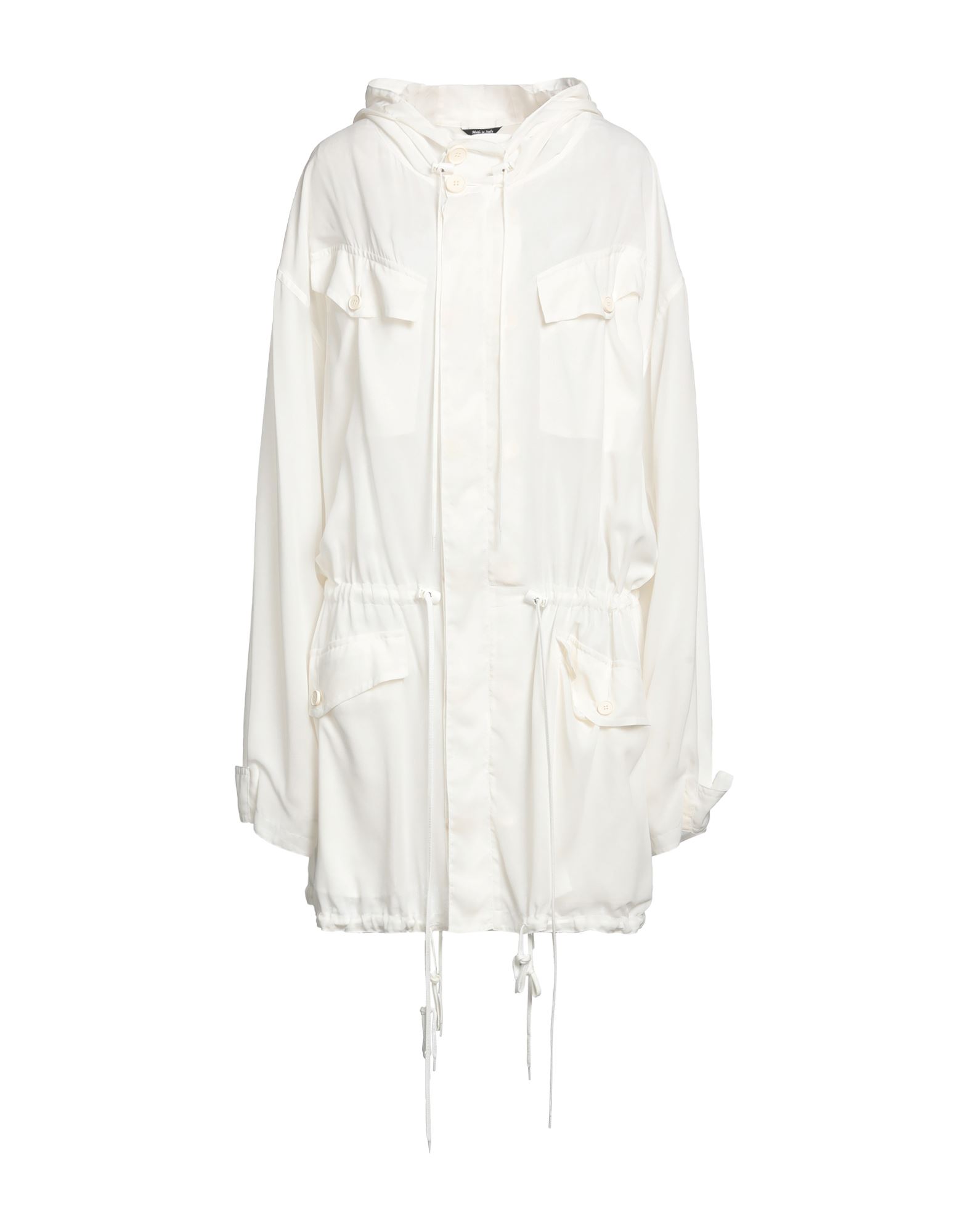 MAISON MARGIELA Jacke, Mantel & Trenchcoat Damen Weiß von MAISON MARGIELA